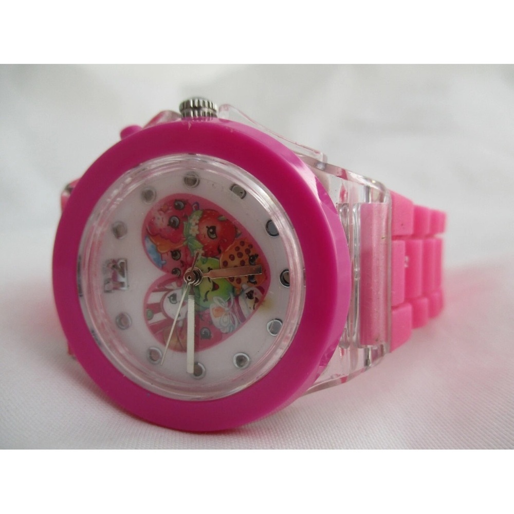 Shopkins Bright Pink Wristwatch